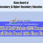 Tamil Nadu 10th Class Admit Card 2025 Download PDF